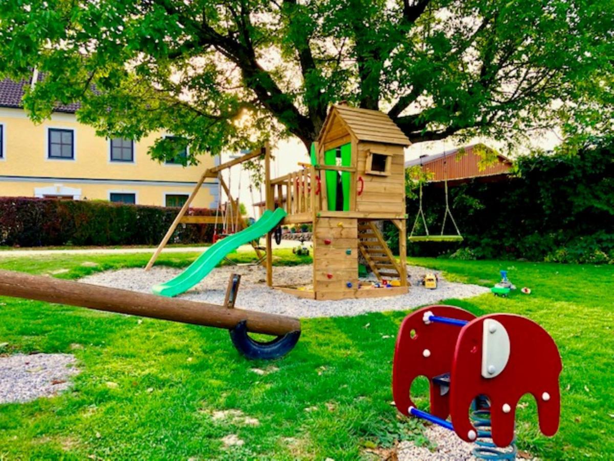 Steinakirchen Am Forst Familienbauernhof Strassbauerヴィラ エクステリア 写真